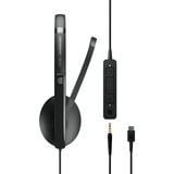 EPOS ADAPT 165 USB-C II on-ear headset Zwart, Stereo, USB-C