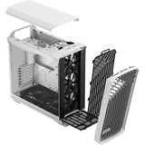 Fractal Design Torrent White TG Clear Tint midi tower behuizing Wit | 2x USB-A | 1x USB-C | Tempered Glass