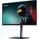 GIGABYTE MO27U2 27" 4K UHD gaming monitor Zwart, 2x HDMI, DisplayPort, 2x USB-A, USB-B, USB-C, 240 Hz