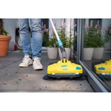 Gloria EasySweep 18V incl. 2,5 Ah accu veegmachine Geel, BOSCH PBA 18V POWER FOR ALL accu inbegrepen