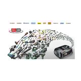 Gloria EasySweep 18V incl. 2,5 Ah accu veegmachine Geel, BOSCH PBA 18V POWER FOR ALL accu inbegrepen