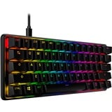 HyperX Alloy Origins 60, gaming toetsenbord Zwart, US lay-out, HyperX Aqua, 60%, PBT, RGB led