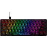 HyperX Alloy Origins 60, gaming toetsenbord Zwart, US lay-out, HyperX Aqua, 60%, PBT, RGB leds