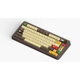 Iqunix ZX75 Happy Ape Wireless Mechanical Keyboard Bruin, US lay-out (QWERTY), TTC Holy Panda, 75%, RGB leds, Hot-swappable, Double-shot PBT, 2.4GHz | Bluetooth 5.1 | USB-C