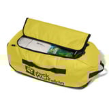 Jack Wolfskin All-in Duffle 65 rugzak Geel/zwart, 65 liter
