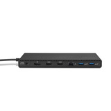 Kensington SD4842P EQ USB-C® 10Gbps Triple Video Driverless Docking Station met 100W Power Delivery Zwart