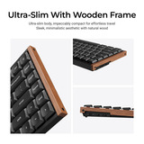 Keychron K3 Ultra 8K Wireless Custom Mechanical Keyboard Zwart, US lay-out (QWERTY), Keychron Milk POM Brown, 75%, RGB leds, LSA Double-shot PBT, USB-C | 2.4 GHz | Bluetooth 5.2