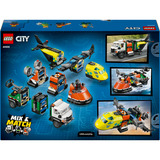 LEGO City - Vliegtuig, servicewagen en hovercraft remix Constructiespeelgoed 60505
