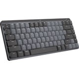 Logitech MX Mechanical Mini toetsenbord Zwart, US-International lay-out (QWERTY), GL Tactile, 80% (TKL)	, Bluetooth
