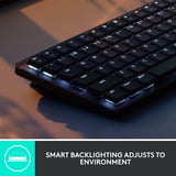 Logitech MX Mechanical Mini toetsenbord Zwart, US-International lay-out (QWERTY), GL Tactile, 80% (TKL)	, Bluetooth