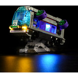 Lumibricks Cyberpunk Neoncity - Future Bus Constructiespeelgoed F9060