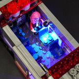 Lumibricks Cyberpunk Neoncity - Future Bus Constructiespeelgoed F9060