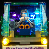 Lumibricks Cyberpunk Neoncity - Future Bus Constructiespeelgoed F9060