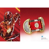 Noble Collection DC Comics: The Flash Movie - The Flash Prop Replica Ring with Display decoratie Rood/goud