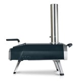 Ooni Karu 2 Multi-Fuel Pizza Oven pizzaoven Zwart/roestvrij staal, 12'' pizza, Hout, houtskool en gas