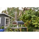 Ooni Karu 2 Multi-Fuel Pizza Oven pizzaoven Zwart/roestvrij staal, 12'' pizza, Hout, houtskool en gas