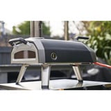 Ooni Karu 2 Multi-Fuel Pizza Oven pizzaoven Zwart/roestvrij staal, 12'' pizza, Hout, houtskool en gas