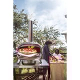 Ooni Karu 2 Multi-Fuel Pizza Oven pizzaoven Zwart/roestvrij staal, 12'' pizza, Hout, houtskool en gas