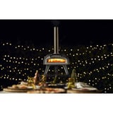 Ooni Karu 2 Multi-Fuel Pizza Oven pizzaoven Zwart/roestvrij staal, 12'' pizza, Hout, houtskool en gas