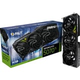 Palit GeForce RTX 5070 Ti GamingPro-S grafische kaart DLSS 4, 3x DisplayPort, 1x HDMI 2.1