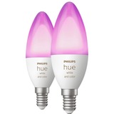 Philips HUE Hue White & Color E14 Dual pack ledlamp 2000-6500K