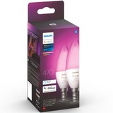 Philips Hue Hue White & Color E14 Dual pack ledlamp 2000-6500K