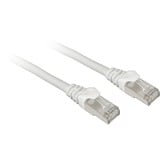 Sharkoon Patchkabel SFTP, RJ-45 met Cat.7a Wit, 1 meter, Ruwe kabel