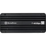 SilverStone MS12-40G externe behuizing Zwart