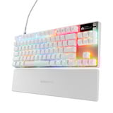 SteelSeries Apex Pro TKL Gen 3, gaming toetsenbord Wit, US lay-out, SteelSeries OmniPoint 3.0, RGB led
