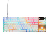SteelSeries Apex Pro TKL Gen 3, gaming toetsenbord Wit, US lay-out, SteelSeries OmniPoint 3.0, RGB led