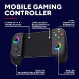 Trust GXT 735 Mylox Mobiele Gaming Controller Voor iPhone en Android Zwart, Bluetooth 5.0, RGB