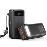 VEGER Tank Boost (W5001C) 56000mAh 130W powerbank Zwart, PD, QC 3.0, 5A , USB-A, USB-C, Lightning