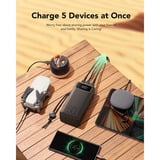 VEGER Tank Boost (W5001C) 56000mAh 130W powerbank Zwart, PD, QC 3.0, 5A , USB-A, USB-C, Lightning