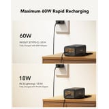 VEGER Tank Boost (W5001C) 56000mAh 130W powerbank Zwart, PD, QC 3.0, 5A , USB-A, USB-C, Lightning