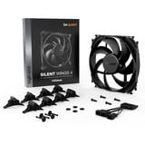 be quiet! Silent Wings 4 140x140x25 case fan Zwart, 3-pin fan aansluiting