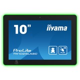 iiyama ProLite TW1025LASC-B1PNR 10.1" Public Display Zwart, 2x USB-A, USB-C, RJ-45