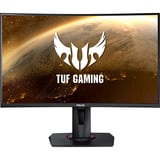 ASUS TUF GAMING VG27VQ 27" curved monitor Zwart, 165 Hz, DVI, HDMI, DisplayPort, Audio, AMD FreeSync