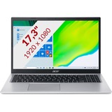 Acer Aspire 5 A517-52-33VU (NX.A5AEH.004) 17.3" laptop Zilver | 512GB SSD | WiFi 6 | Win 10