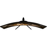 Arozzi Nova Curved 49" UltraWide gaming monitor Zwart, 165 Hz, 1x DisplayPort, 2x HDMI, 1x USB-C, Audio, Adaptive Sync