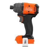BLACK+DECKER 18V Brushless accuslagschroevendraaier Zwart/oranje, Accu en oplader niet inbegrepen