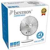 Bestron DFT35W Tafelventilator Wit, Ø 35 cm 