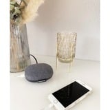 Brennenstuhl Estilo laadstation met textieloppervlak stekkerdoos Antraciet/zwart, 3 meter kabel, 1x Eurostekker, 2x USB-lader