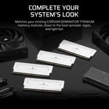 Corsair Dominator Titanium DDR5 Lighting Enhancement Kit ledverlichting Wit