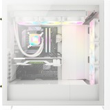 Corsair iCUE 5000D RGB AIRFLOW midi tower behuizing Wit | 2x USB-A | 1x USB-C | RGB | Tempered Glass