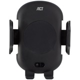 Diverse Automatische smartphone autohouder met draadloze snellaadfunctie smartphonehouder Zwart