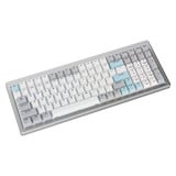 Ducky Cushion 98 RGB mechanisch gaming toetsenbord Zilver, US lay-out (QWERTY), 96%, RGB, PBT Cherry, USB-C / 2,4 GHz / Bluetooth