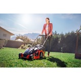EINHELL Accu grasmaaier GE-CM 43 Li M Kit Rood/zwart, Accu inbegrepen