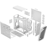 Fractal Design Torrent white RGB TG Clear Tint Tower-behuizing Wit | Window-kit
