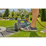 GARDENA Besproeiingspomp 5000 Silent Set met slang en aanzuigunit Donkergrijs/turquoise, 9081-20 | Pomp | 20 m slang | 3,5 m aanzuigunit