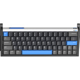 Iqunix EZ63 Magnetic Switch Gaming HE Keyboard, gaming toetsenbord Zwart/blauw, US lay-out, US-International, Gateron Star Trail, 60%, RGB, Double Shot PBT Keycaps